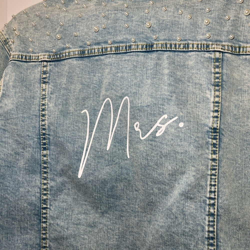 Mrs. Women's Light Blue Denim Jacket